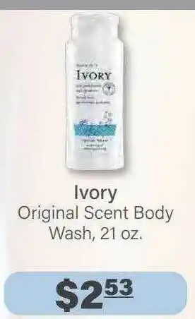Commissary Ivory Original Scent Body Wash offer
