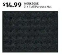 Aldi WORKZONE 3x4 All Purpose Mat offer