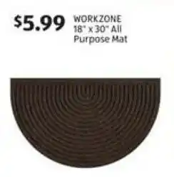 Aldi WORKZONE 18" x 30" All Purpose Mat offer