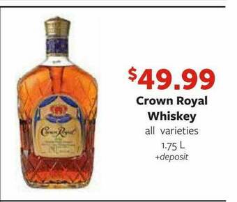 Fareway Crown Royal Whiskey offer