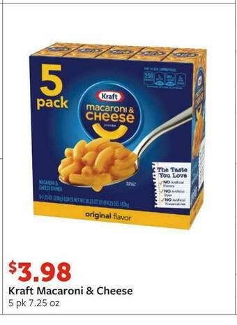 Fareway Kraft Macaroni & Cheese offer