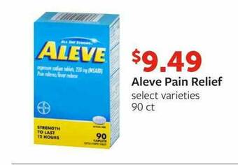 Fareway Aleve Pain Relief offer