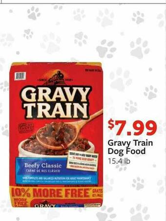 Fareway Gravy Train Dog Food offer