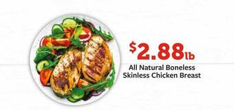 Fareway All Natural Boneless Skinless Chicken Breast offer