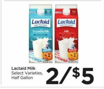 Foods Co Lactaid Milk offer