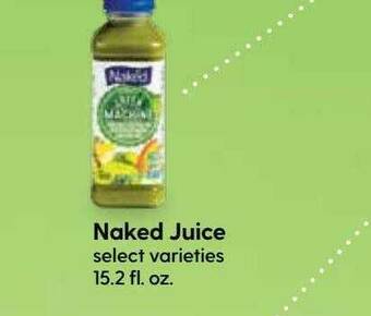 Hy-Vee Naked Juice offer