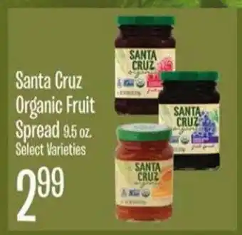 Jewel-Osco Santa Cruz Organic Fruit Spread offer