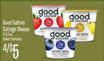Jewel-Osco Good Culture Cottage Cheese offer