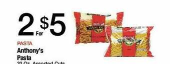 Jons International Pasta Anthony's Pasta offer