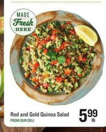 Lowes Foods Red And Gold Quinoa Salad offer