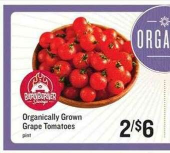 Lowes Foods Organically Grown Grape Tomatoes offer