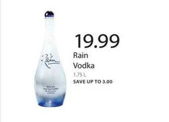 Publix Rain Vodka offer
