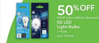 Publix Ge Led Light Bulbs offer