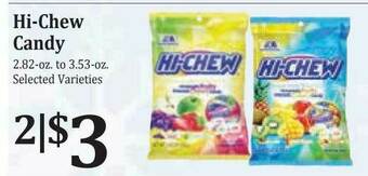 Rosauers Hi-chew Candy offer