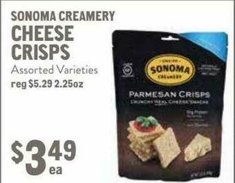 New Seasons Market Sonoma Creamery Cheese Crisps offer