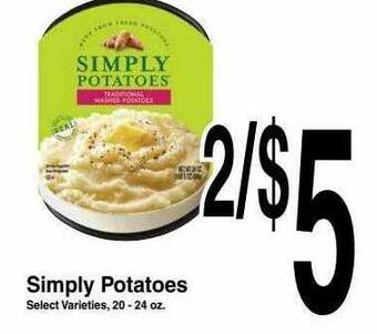 Super Saver Simply Potatoes offer