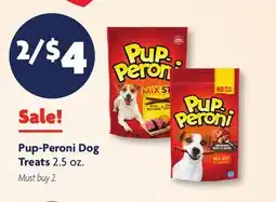 Family Dollar Pup-Peroni Dog Treats offer