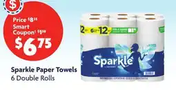 Family Dollar Sparkle Paper Towels offer
