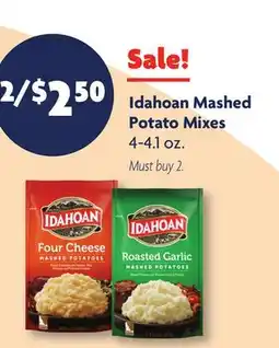Family Dollar Idahoan Mashed Potato Mixes offer