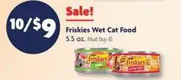 Family Dollar Friskies Wet Cat Food offer