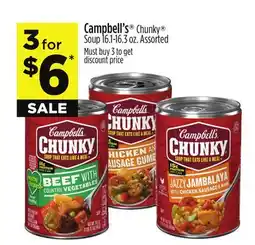 Dollar General Campbell's Chunky Soup offer