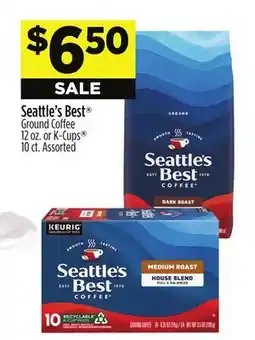 Dollar General Seattle's Best Ground Coffee offer
