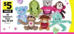 Dollar General All Valentine's Plush offer
