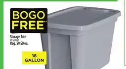 Dollar General Storage Tote offer
