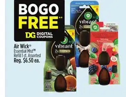 Dollar General Air Wick Essential Mist TM Refill offer