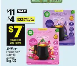 Dollar General Air Wick Essential Mist TM Starter Kit offer