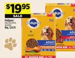 Dollar General Pedigree Dog Food offer