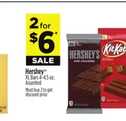 Dollar General Hershey XL Bars offer