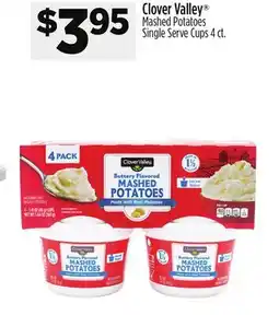 Dollar General Clover Valley Mashed Potatoes Single ServeCups offer
