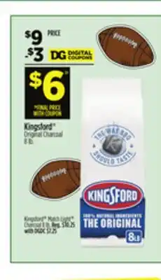 Dollar General Kingsford Charcoal Original or Match Light Charcoal offer