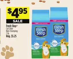 Dollar General Fresh Step Cat Litter Non-Clumping offer