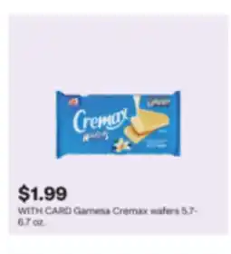 CVS Gamesa Cremax wafers offer