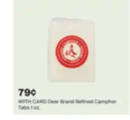 CVS Deer Brand Refined Camphor Tabs offer