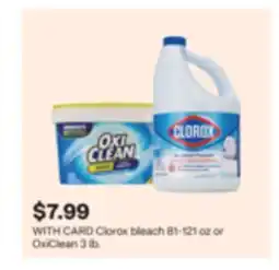 CVS Clorox bleach 81-121 oz or OxiClean offer