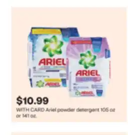 CVS Ariel powder detergent offer