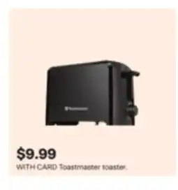 CVS Toastmaster toaster offer