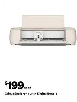 Michaels Cricut Explore 4 with Digital Bundle offer