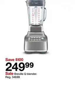 Target Breville Q blender offer