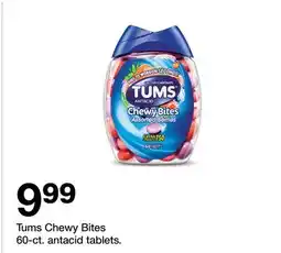 Target Tums Chewy Bites 60 - ct. antacid tablets offer
