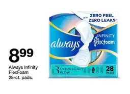 Target Always Infinity FlexFoam offer