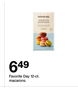 Target Favorite Day 12-ct. macarons offer
