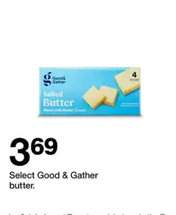 Target Select Good & Gather butter offer