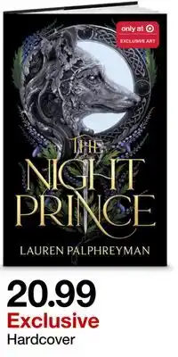 Target THE NIGHT PRINCE by LAUREN PALPHREYMAN offer