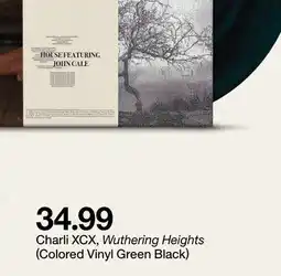 Target Charli XCX, Wuthering Heights offer