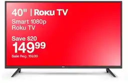 Target 40 Smart 1080p Roku TV offer