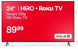Target 24 Smart 720p HD Roku TV offer